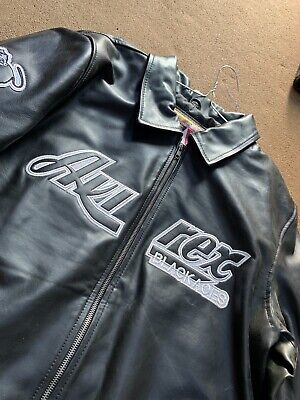Avirex leather jacket , Avirex black aces A-2 Real cowhide Avirex leather jacket , Avirex black aces A-2 Real cowhide