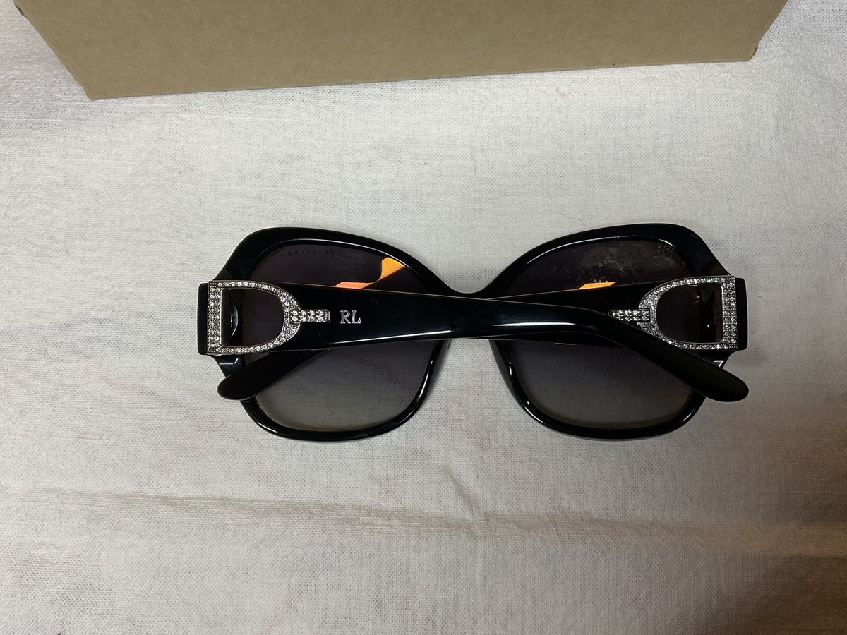 オーダー New Ralph Lauren RL 8202B Sunglass 57-16-140 gradient Dark Purple