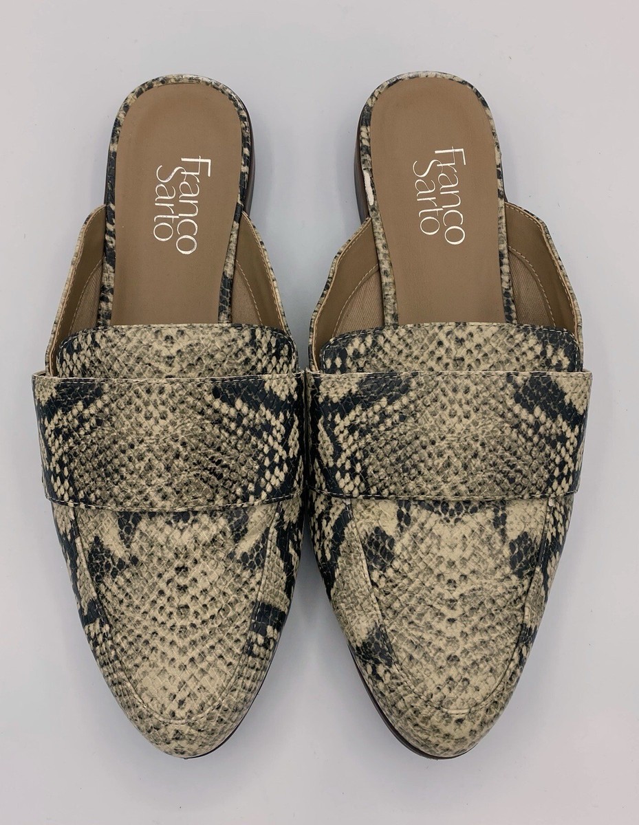 EUC Mens slip on Franco Sarto shoes Franco Sarto Shoes Sz 9.5 Men Black Lace Made In Portugal  main image 4