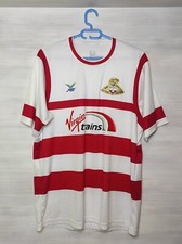 DONCASTER ROVERS FC 2017-18 HOME SHIRT JBT JERSEY SOCCER SIZE XL