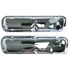 CJ Classics Valve Cover Hi-Po Style Chrome Pair 289/302/351W
