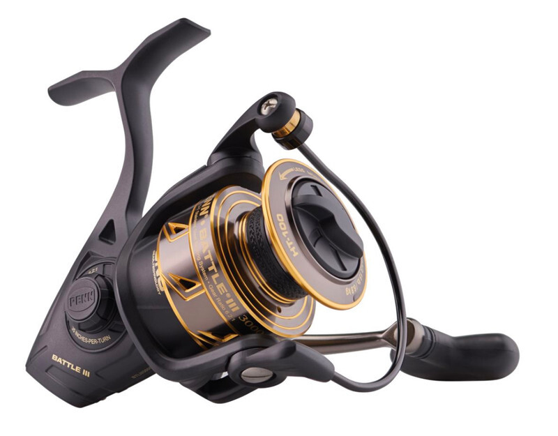 penn battle 3 10000 spinning reel PENN Battle III Spinning Reels (1000-10000)
