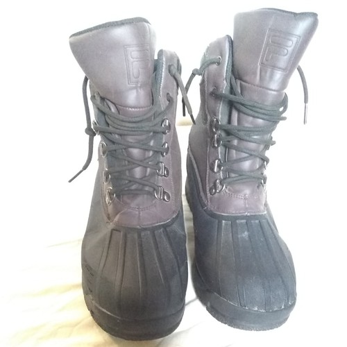 Brown DUCK BOOTS Size 10 1SH40270-202 