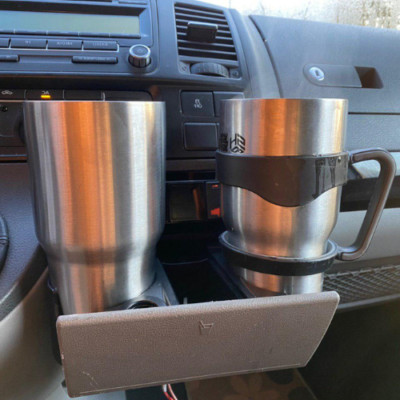 For VW T5, T5.1 Transporter OEM Cup Holder Replacement   Left Hand Drive (LHD)