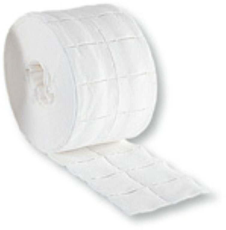 12.000 Zelletten Zellstoff Tupfer 4x5cm im Karton 12 x 1000Stuck im Folienbeute