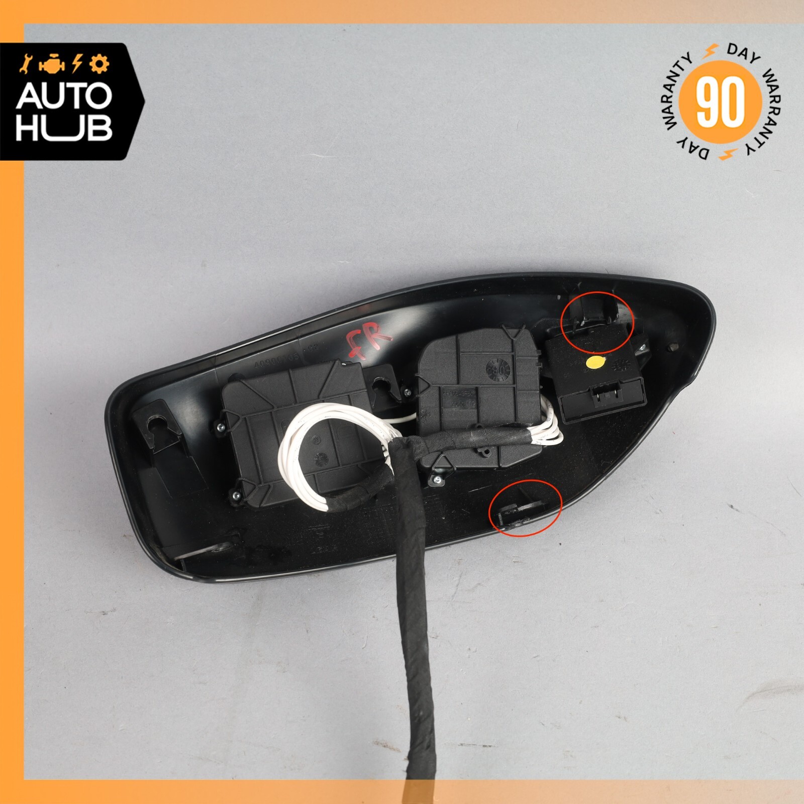 08-19 Maserati GranTurismo M145 Right Seat Control Panel Trim w/Switch OEM 70k