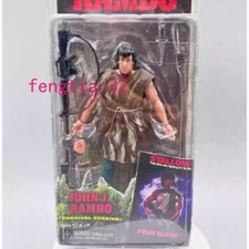 First Blood John J. Rambo Figura Móvil 7 Pulgadas Modelo PVC Articulación Movilidad Regalos