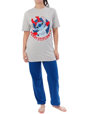 Lilo and Stitch Christmas Pyjamas Disney Christmas Pyjamas for Women  UK
