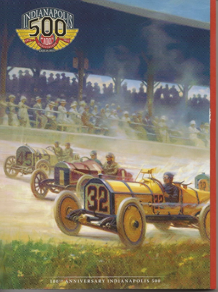 2011 Indianapolis 500 1-Each of the 3 Program Covers Sports Illustrated  - Image 4 of 4