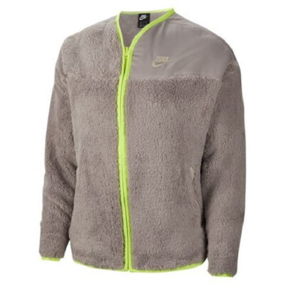 Nike Damen teddyfell Jacke Sherpa CJ6284-218 Hoodie Pullover Sport Laufen XXL