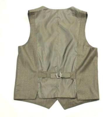 Perry Ellis Men's Brown Slim Fit Vest Size S