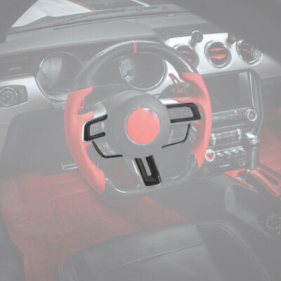 BYD Atto 3 EV 2022-2025 Carbon Fiber Steering Wheel Decor Cover Trim