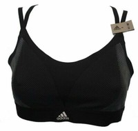 Sport Bh Sports Am All Me Bra Adidas EA3248 Schwarz Weiss Gr. M 38 Neu