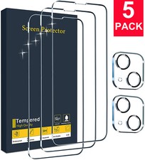 For iPhone 13 Pro Max/Pro/13 Mini Tempered Gl...