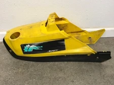 84 Yamaha Tri Moto 125 OEM Gas Fuel Tank Cover Guard Protector Fairing