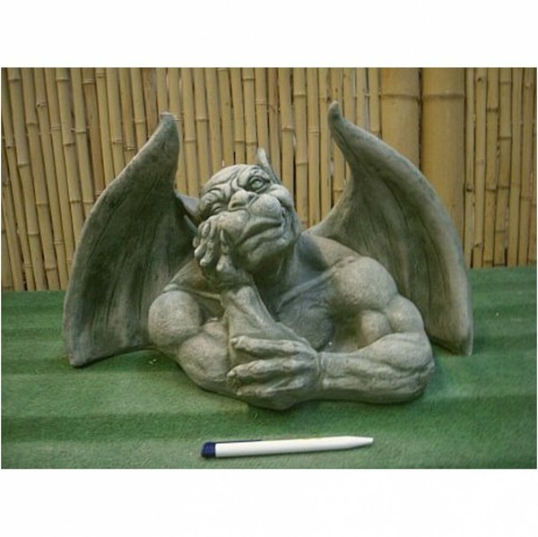 Gargoyle MauerwÄChter Aus Steinguss Gargoyles Fantasy Figur Garten Deko PO-783-image
