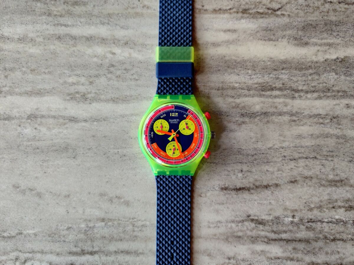 Swatch Originals Grand Prix 37mm SCJ101 NOS - Circa 1992 Swatch Originals Grand Prix 37mm SCJ101 NOS - Circa 1992