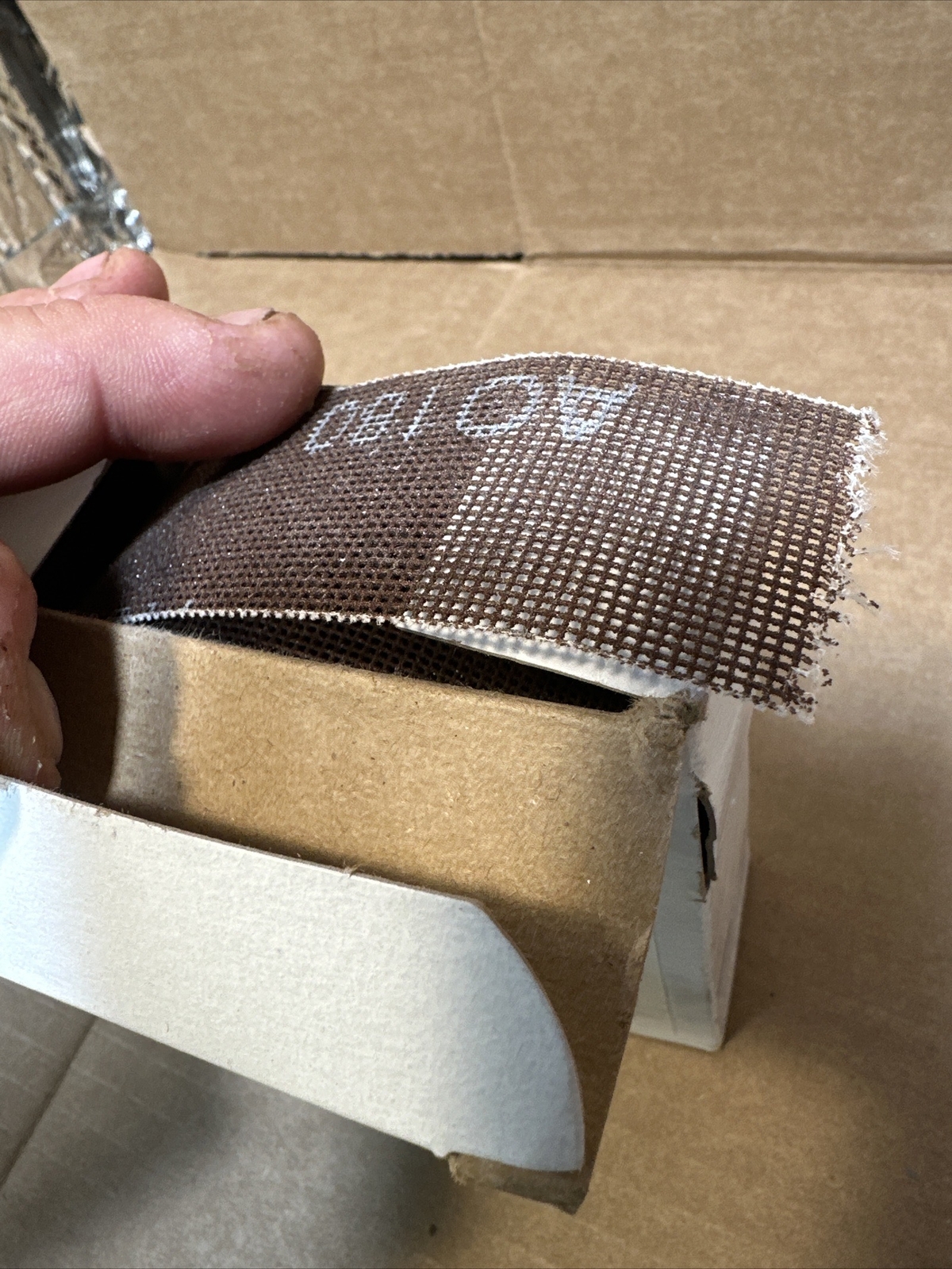 Abrasive Cloth 1-1/2" X 10 yd 120 Grit Sand Cloth Ml15060 Ml15070 Open Mesh Lot