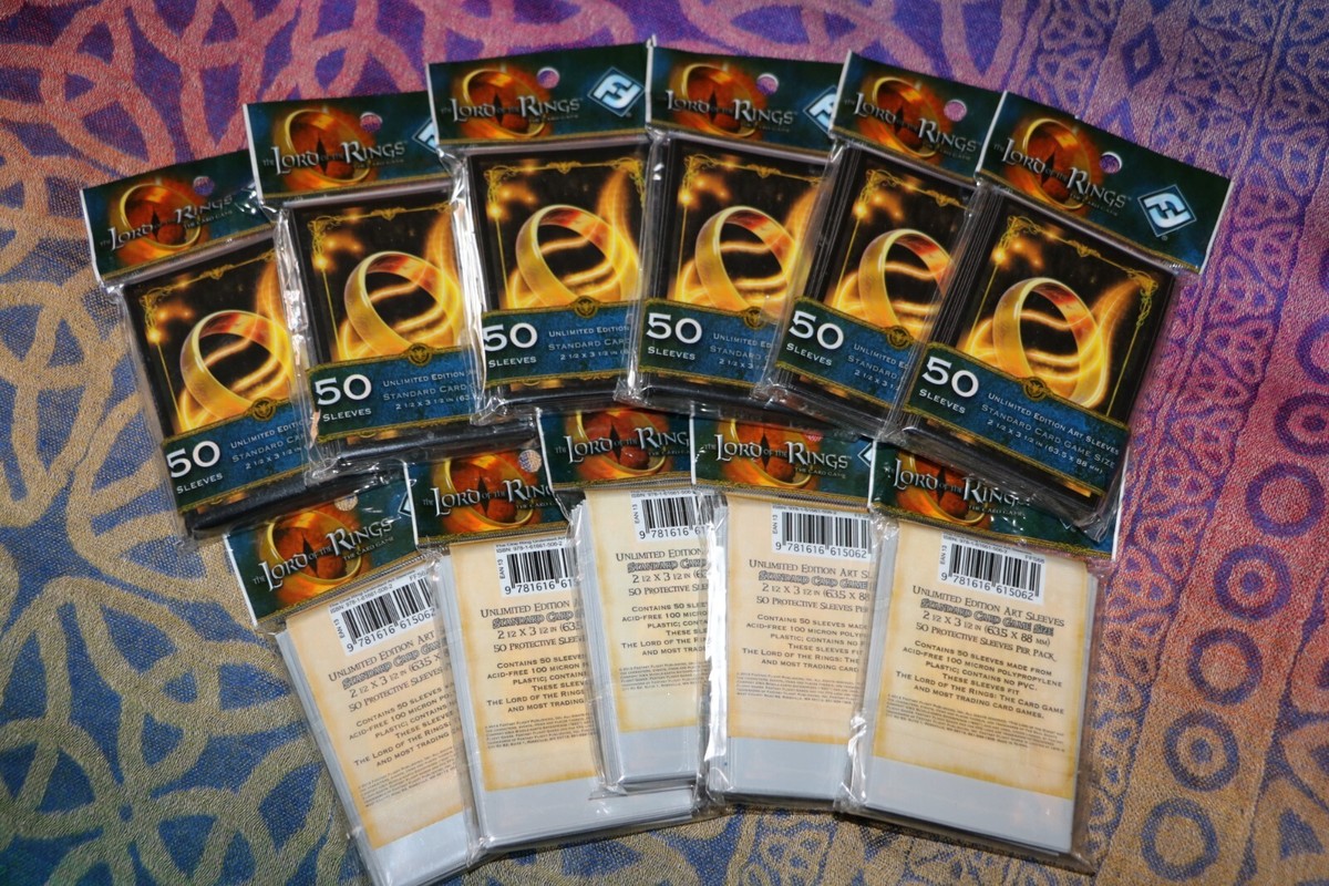 FFG Lord of the Rings Living Card Game Art Sleeves One Ring FFS68