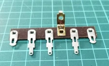 (25) Vintage phenolic Solder Lug Strip Terminal wiring (5 dots) tube Audio set#2