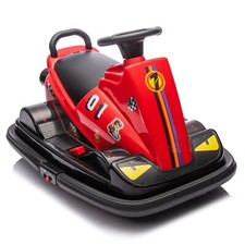 A 12V children's bumper car with a cute design, suitable for children aged 3-5.