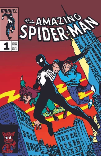 Symbiote Spider-Man 1 Matthew Waite Amazing 252 16 Bit Homage Variant Video Game