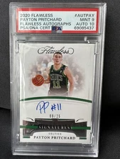 2020 panini flawless basketball payton pritchard /25 Signatures AUT-PAY
