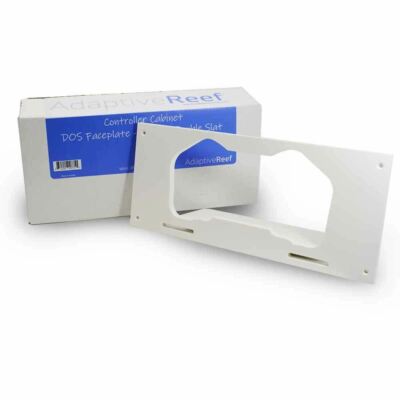 Controller Cabinet Neptune DOS Faceplate  - White Double Slat - Adaptive Reef