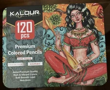 120 Kalour Colored Pencils NEW Shipping Included