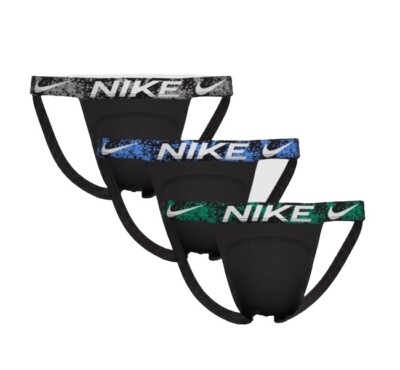NWT. Nike. 3 Pack.  Dri-FIT Ultra Essential Micro. Jock. Multi. MRSP. $45.00