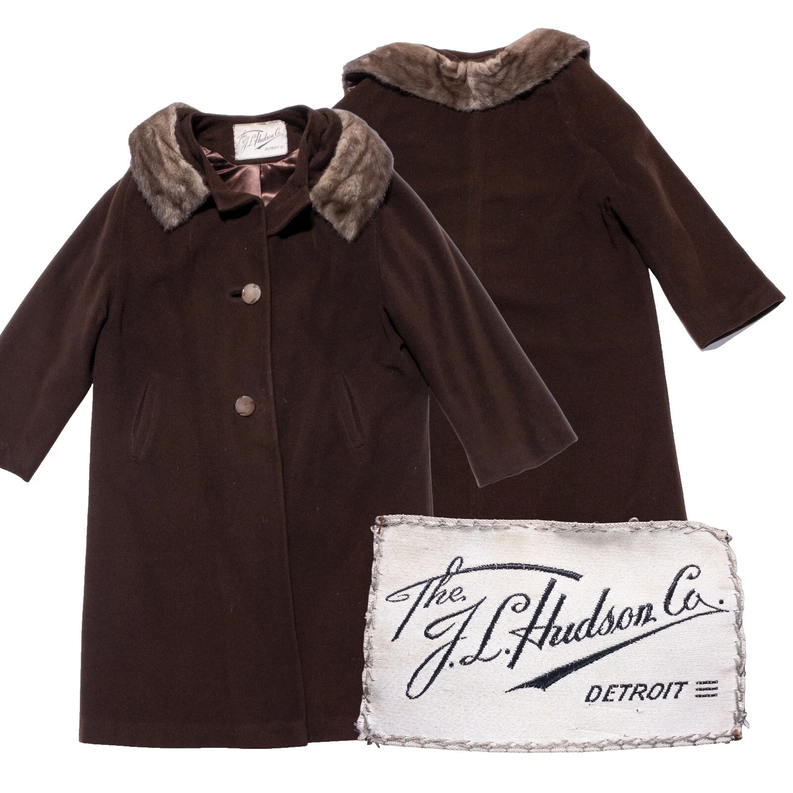 Hudson marrón sólido abrigos, chaquetas y chalecos para Mujeres