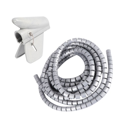 16 Mm Power Cord Protector Flexible Spiral Cable Cover Organizer - Afbeelding 2 van 12