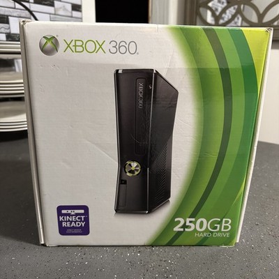 Microsoft Xbox 360 S (Slim) 250GB Console in Box, Tested & Working