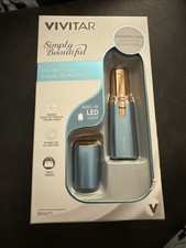 Vivitar Simply Beautiful Painless Hair Remover W/LED Light OPEN BOX