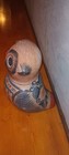 17” Mexican Tonalá Pottery Owl Figurine Signed TGM Mexico — photo 5