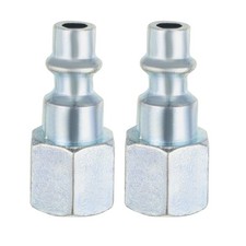 Quick Coupler plug Air Quick-Connect Fitting,1/4-Inch NPT Female Plug 2pcs