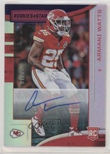 2018 Panini Rookies & Stars Longevity Blue Signatures 1/75 Armani Watts Auto 0c6