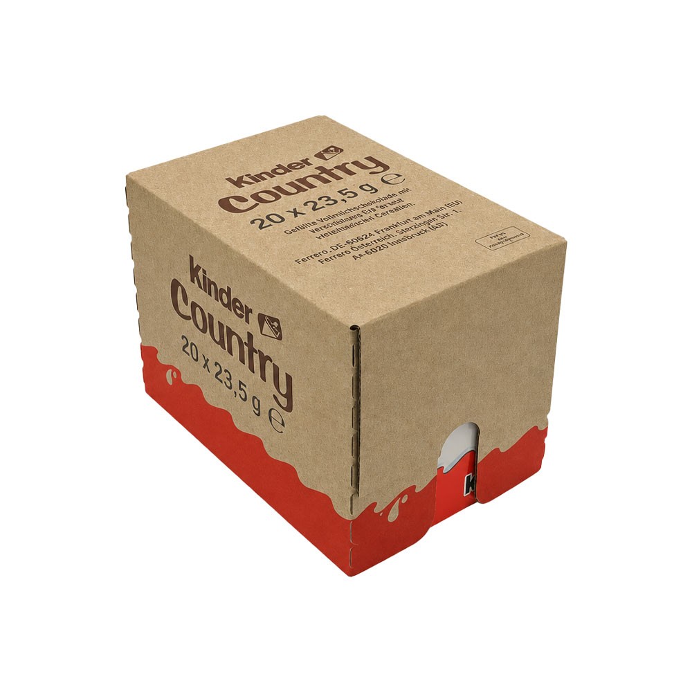 Ferrero Kinder Country Schokoriegel - 20 Einzelriegel x 23,5 g - Bild 3