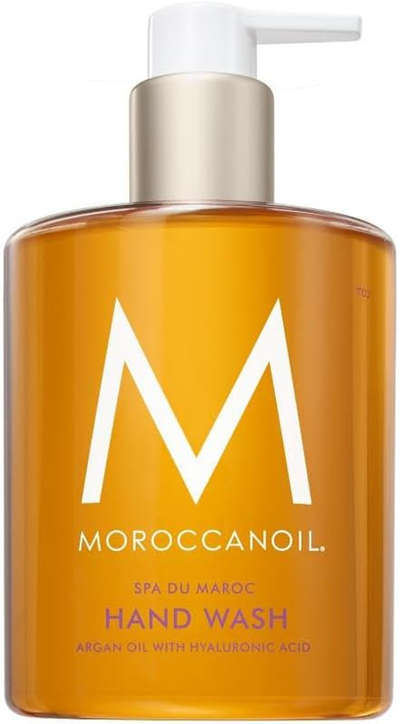 Gel lavant pour les mains haut de gamme à l'huile d'argan et rose