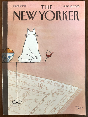 その他 The New Yorker The New Yorker Magazine June 16 2025 Haruka Aoki Cat Jenny Saville