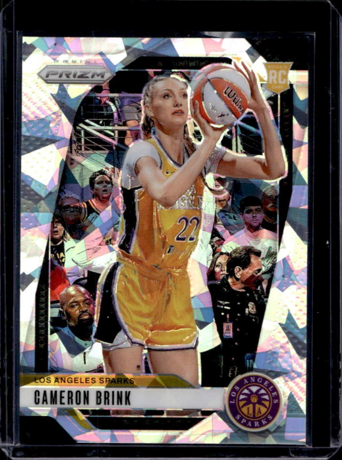 2024 Panini WNBA Prizm Cameron Brink RC Ice Rookie #127 Sparks