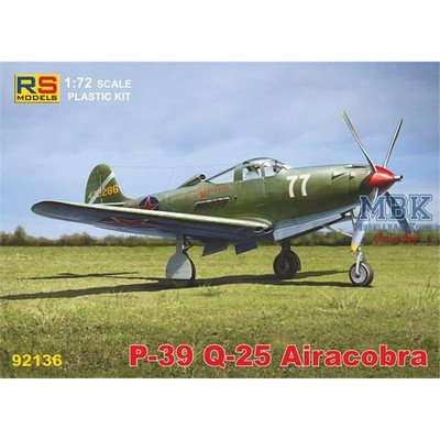 RS Models RSM92136 Bell P-39 Q-25 Airacobra