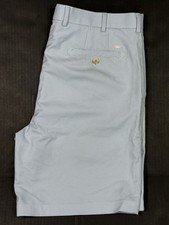 Peter Millar Shorts Wicking Salem Houndstooth Performance Men's 36 Blue MS16EB85