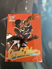 1996-97 Fleer Ultra Derek Fisher #202 Rookie Card Los Angeles Lakers RC