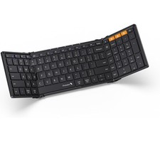 ProtoArc Foldable Bluetooth Keyboard, XK01 Folding Wireless Portable Keyboard