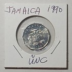 1990 Jamaica 1 Cent Coin UNC World Coin — photo 3