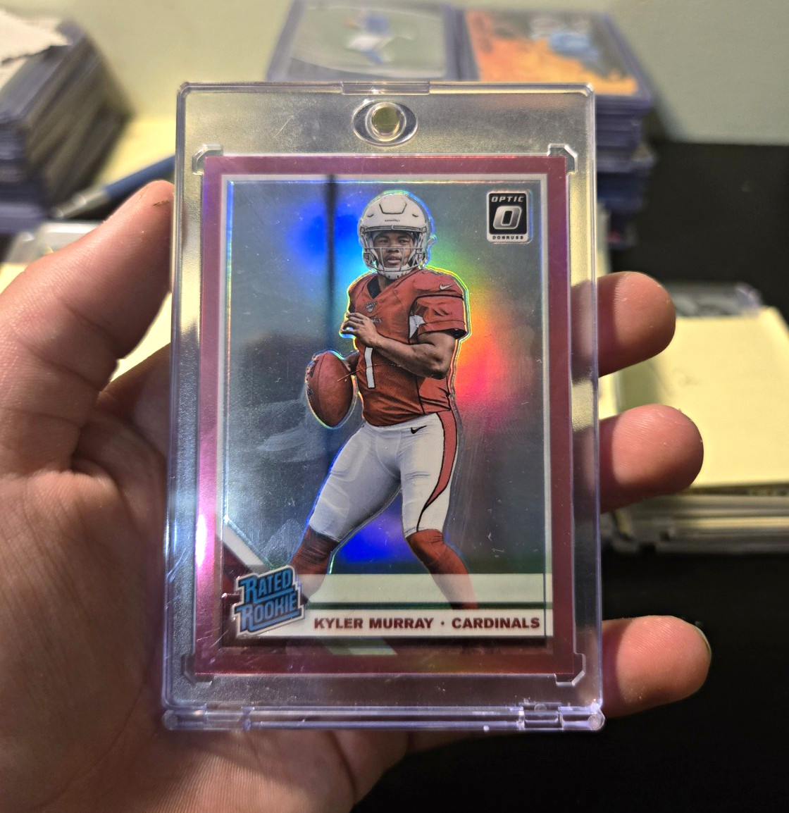 Panini 2019 Donruss Optic Kyler Murray Pink Rated Rookie RC #152 Cardinals
