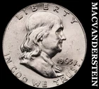 1963 Silver Franklin Half Dollar - Scarce  High Grade  Lustrous  #i161