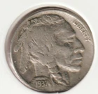 1937 US Indian Head Buffalo Nickel FULL DATE Rare 89 Year Old Collection Coin