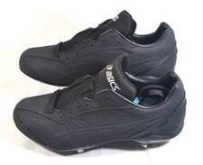 ASICS Men I DRIVE NU Baseball Spikes 7.0US Metal Cleats Black New Free Shipping